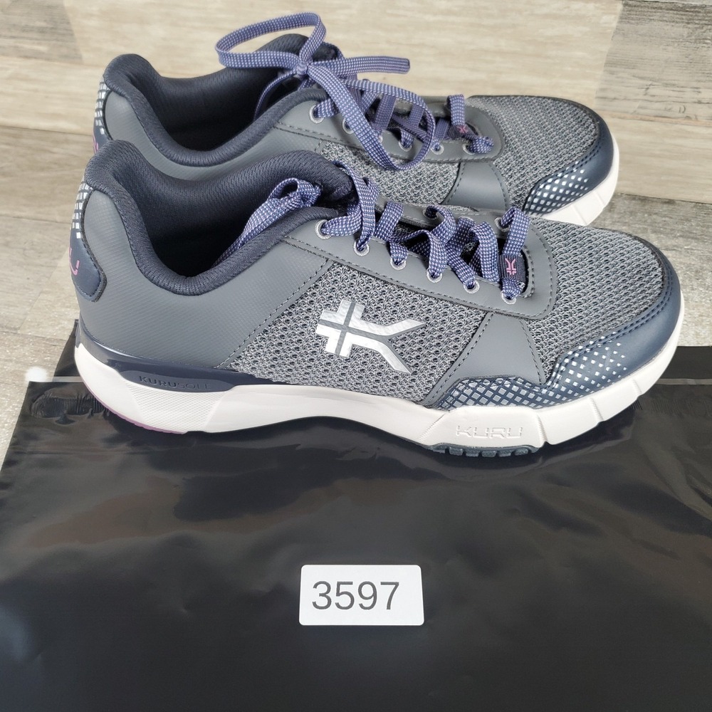 Kuru Quantum 2.0 Womens Shoes Sz 10.5 M Pewter Night Sky Mesh Lace Up Sneakers - Picture 12 of 12